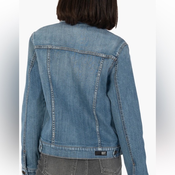 Kut from the Kloth Jacqueline Denim Jacket Size Small - Picture 2 of 7